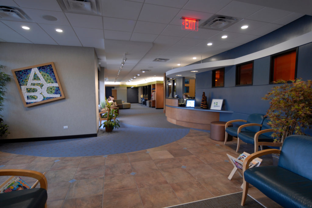 Interior view of ABD dentistry in Schaumburg IL.
